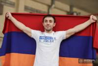 عضو منتخب جمباز أرمينيا آرتور دافيتيان-بطل أوروبا والعالم-يحرز الميدالية الذهبية في كأس العالم