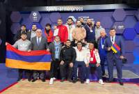 المنتخب الأرمني يحصل على المركز الثاني ببطولة أوروبا لرفع الأثقال للرجال التي أقيمت في صوفيا