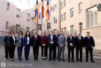 Глава МВД Армении принял делегацию во главе с председателем Комиссии 
Бундестага Германии по правовым вопросам