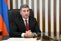 تم رصف 501 كيلومتراً من الطرق في الجمهورية بالكامل بأموال الدولة-وزير الإدارة الإقليمية والبنية 
التحتية الأرمني-