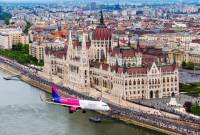 شركة ويز إير ستبدأ بتسيير رحلات جوية بودابست-يريفان-بودابست اعتباراً من 17 يونيو