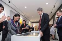 Se inauguró una exposición dedicada a Aram Khachatryan en el Archivo Nacional
