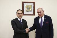 Мэр Еревана и посол Грузии обсудили вопросы сотрудничества между двумя 
столицами