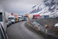 Автодорога  Степанцминда-Ларс закрыта для всех типов транспортных средств 