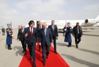 Վրաստանի վարչապետը պաշտոնական այցով մեկնել է Ադրբեջան
