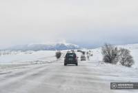 Погодные условия на дорогах Армении 