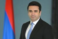 Alen Simonyan başkanlığındaki heyet Cenevre'de