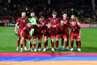 منتخب أرمينيا لكرة القدم يخسر أمام منتخب كوسوفو بيريفان بنتيجة صفر لواحد 