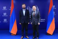 经济部长与中国驻亚美尼亚大使讨论了扩大多个领域合作的问题