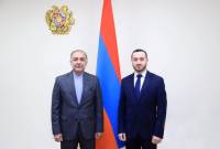 Armenian Minister of High-Tech Industry, Iranian Ambassador discuss bilateral cooperation
