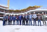 Министр высокотехнологичной промышленности Армении посетил строительную 
площадку технопарка “Далан”