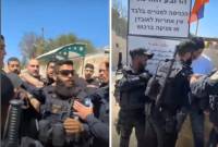 محامو المجتمع الأرمني في القدس يدينون بشدة سلوك الشرطة الإسرائيلية في الحي الأرمني