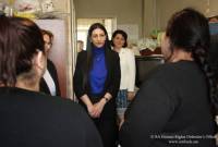 ՀՀ ՄԻՊ-ը «Աբովյան» ՔԿՀ-ում շնորհավորել է ազատությունից զրկված կանանց և կին աշխատակիցների Մայրության և գեղեցկության տոնը