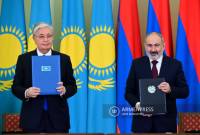 أرمينيا وكازاخستان توقّعان على عدد من الاتفاقيات حول التعاون في مختلف المجالات