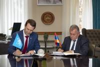 Национальная академия наук Армении и Объединенный институт ядерных 
исследований подписали соглашение о сотрудничестве