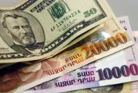 ՀՀ դրամն ԱՄՆ դոլարի նկատմամբ մարտին արժևորվել է 2.7 տոկոսով