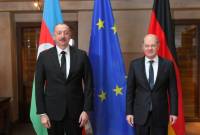 Олаф Шольц в Берлине проведет переговоры с Алиевым