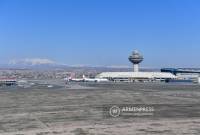 Рейсы в Ереван и из Еревана задерживаются из-за работ на взлетно-посадочной 
полосе