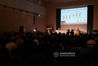 الاجتماع العام السنوي للأكاديمية الوطنية للعلوم بأرمينيا وتوزيع للجوائز بحضور رئيس الجمهورية 
فاهاكن خاتشاتوريان