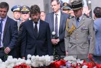 پیام سفیر فرانسه در ارمنستان به مناسبت سالگرد نسل کشی ارامنه 