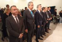 سخنرانی نماینده پارلمان یونان در راستای مراسم بزرگداشت سالگرد نسل کشی ارامنه که در 
کوموتینی برگزار شده است 