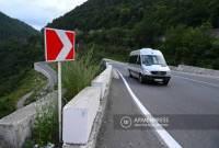 На территории Армении закрытые автодороги