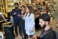 تنفيذ برنامج "التحديث 4: غناء الأغاني" لوزارة الثقافة الأرمنية عن مقاطعة كيغاركونيك الأرمينية