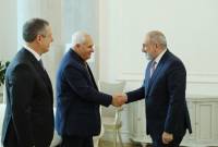 Le Premier ministre Pashinyan a reçu les dirigeants de la Fédération Internationale 
d'Haltérophilie

