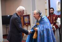 Նախագահ Վահագն Խաչատուրյանն այցելել է Կուպերտինոյի Սուրբ Անդրեաս 
հայկական եկեղեցի
