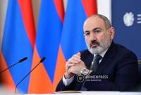  نخست وزیر ارمنستان: " بر تمایل خود برای پیوستن ارمنستان به اتحادیه اروپا در سال 2024 
میلادی تاکید کرده است"