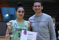 Armenian women's basketball player wins Kazakhstan club championship