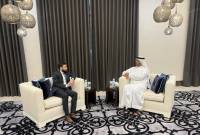 Vicecanciller armenio y ministro de Estado de Emiratos Árabes conversaron sobre la 
profundización de agenda bilateral