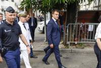 Nouvelle-Calédonie: Macron appelle à «l’apaisement» mais «sans retour en arrièr » 
institutionnel