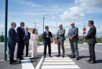 Ermenistan Devlet Gelir Komitesi Başkanı ve AB Elçisi Margara sınır kapısını ziyaret etti