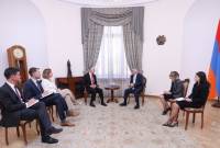 Ermenistan Başbakan Yardımcısı Mher Grigoryan, ABD'nin Kafkasya Görüşmeleri 
Başdanışmanı Luis Bono'yu kabul etti