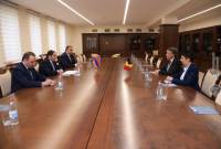 Le ministre arménien de la Défense a reçu l'ambassadeur du Royaume de Belgique