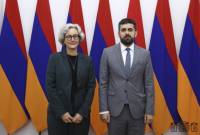 Глава Постоянной комиссии НС Армении по внешним связям и посол Норвегии 
обсудили региональные процессы
