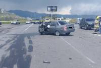 Երևան-Իջևան ավտոճանապարհին երեք ավտոմեքենա է բախվել, տուժել է չորս 
մարդ