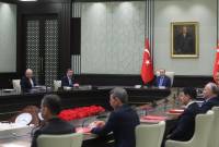 Թուրքիայի ազգային անվտանգության խորհրդում կքննարկվի հայ-
ադրբեջանական կարգավորման գործընթացը