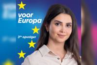 Кандидат-армянка, выдвинутая на европейских выборах Бельгии, верит в сильную 
Европу 