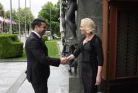 Alen Simonyan participe à la célébration du 30e anniversaire des relations diplomatiques 
entre l'Arménie et la Slovénie