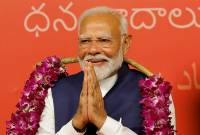 Modi claims victory in India parliamentary elections