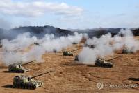 Южная Корея намерена возобновить артиллерийские учения вблизи 
демаркационной линии с КНДР