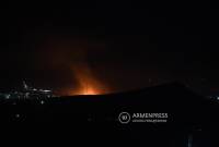 На одной из заправок на 2-м км участка дороги Ереван-Севан произошел взрыв