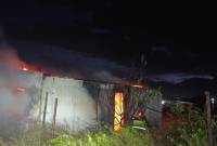 Արարատի մարզի Այնթապ գյուղում այրվել է վագոն-տնակ