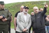 رئيس الوزراء يزور منطقة باغانيس الحدودية بمقاطعة تافوش ويتابع خدمة قوات حرس الحدود التابعة 
لجهاز الأمن القومي الأرمني