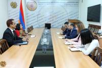 Министр труда и социальных вопросов Армении и посол Индии обсудили механизмы 
регулирования потоков рабочей силы