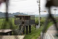 North Korean soldiers briefly cross inter-Korean border, return after warning shots