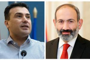 PM Pashinyan felicitates North Macedonian Prime Minister on Independence Day 