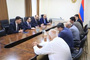 Mkhitar Hayrapetyan received representatives of Armenian communication operators